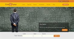 Desktop Screenshot of findatutor.co.nz